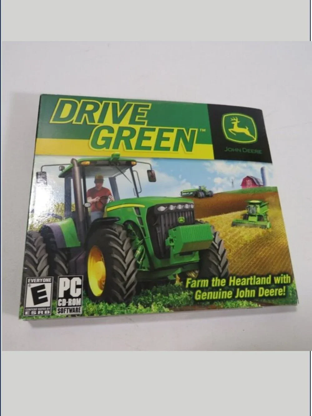 Drive Green JOHN DEER Computer Game OUT OF DATE SOFTWARE